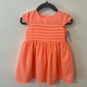 Carters Pink Party Dress Size 9m NWT